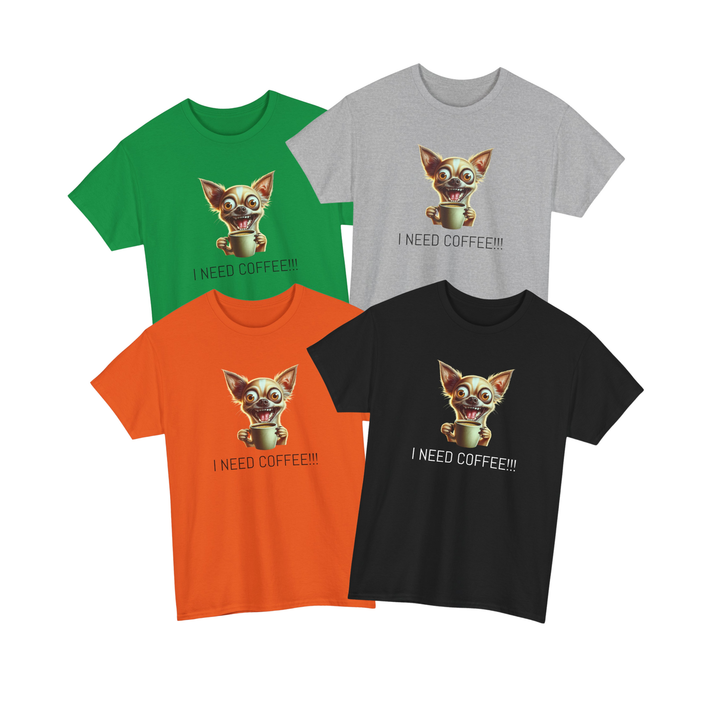 Need coffee, Chihuahua